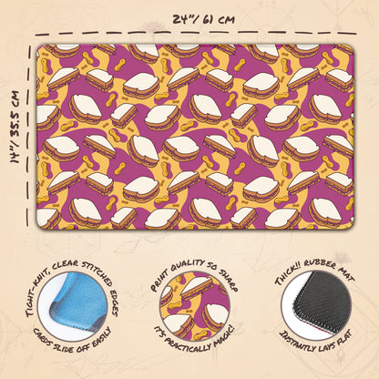 Peanut Butter Jelly Sandwich Yellow