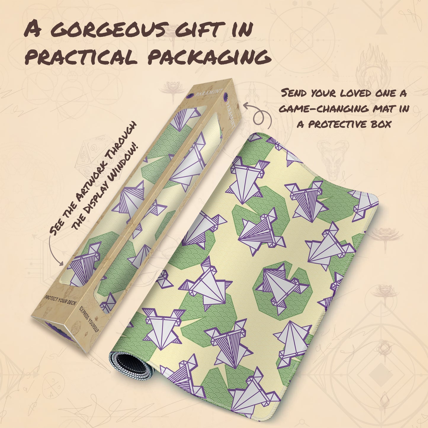 Paper Frogs Yellow