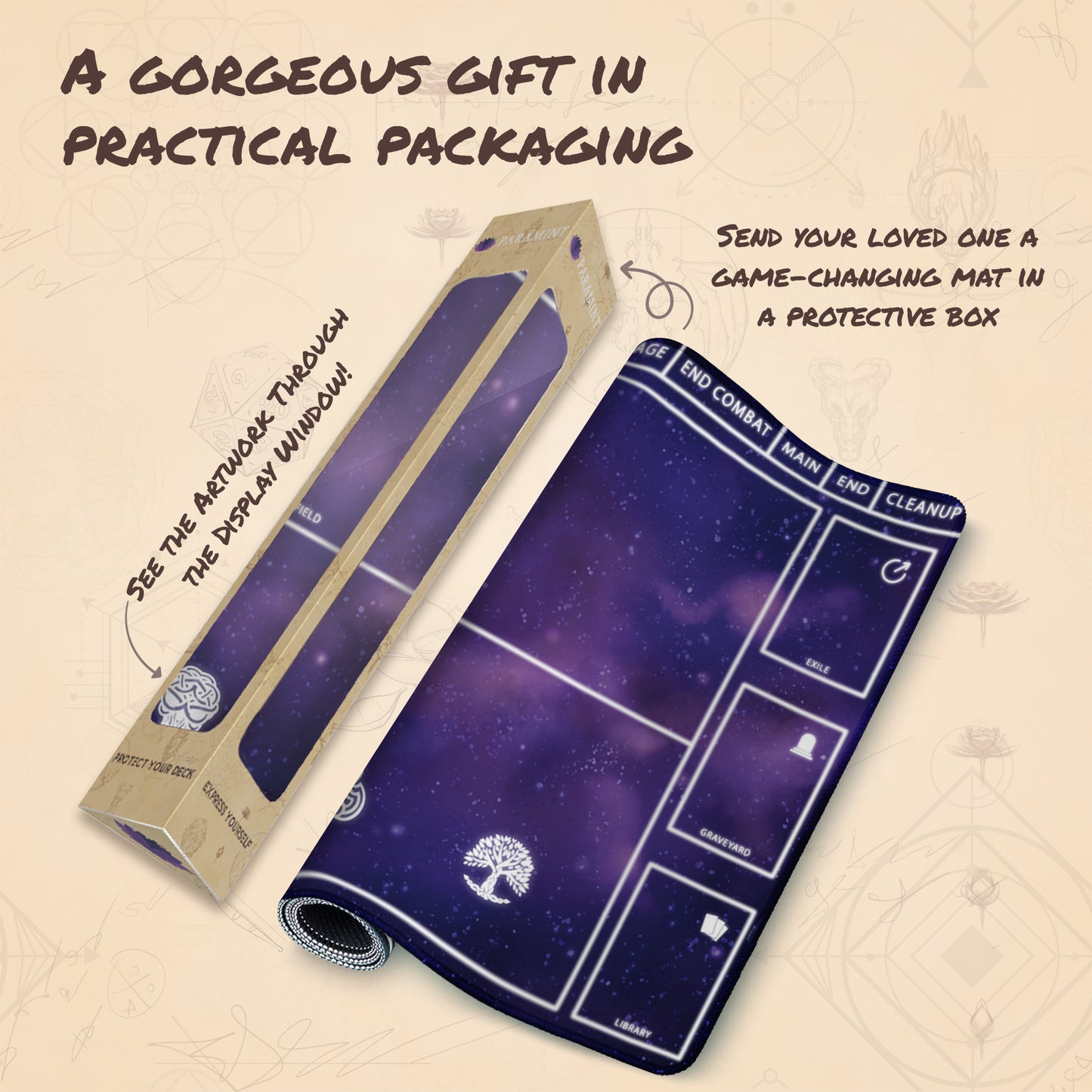 Cosmic Purple with zones