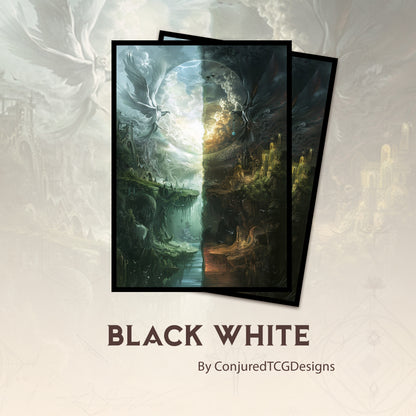 Black White