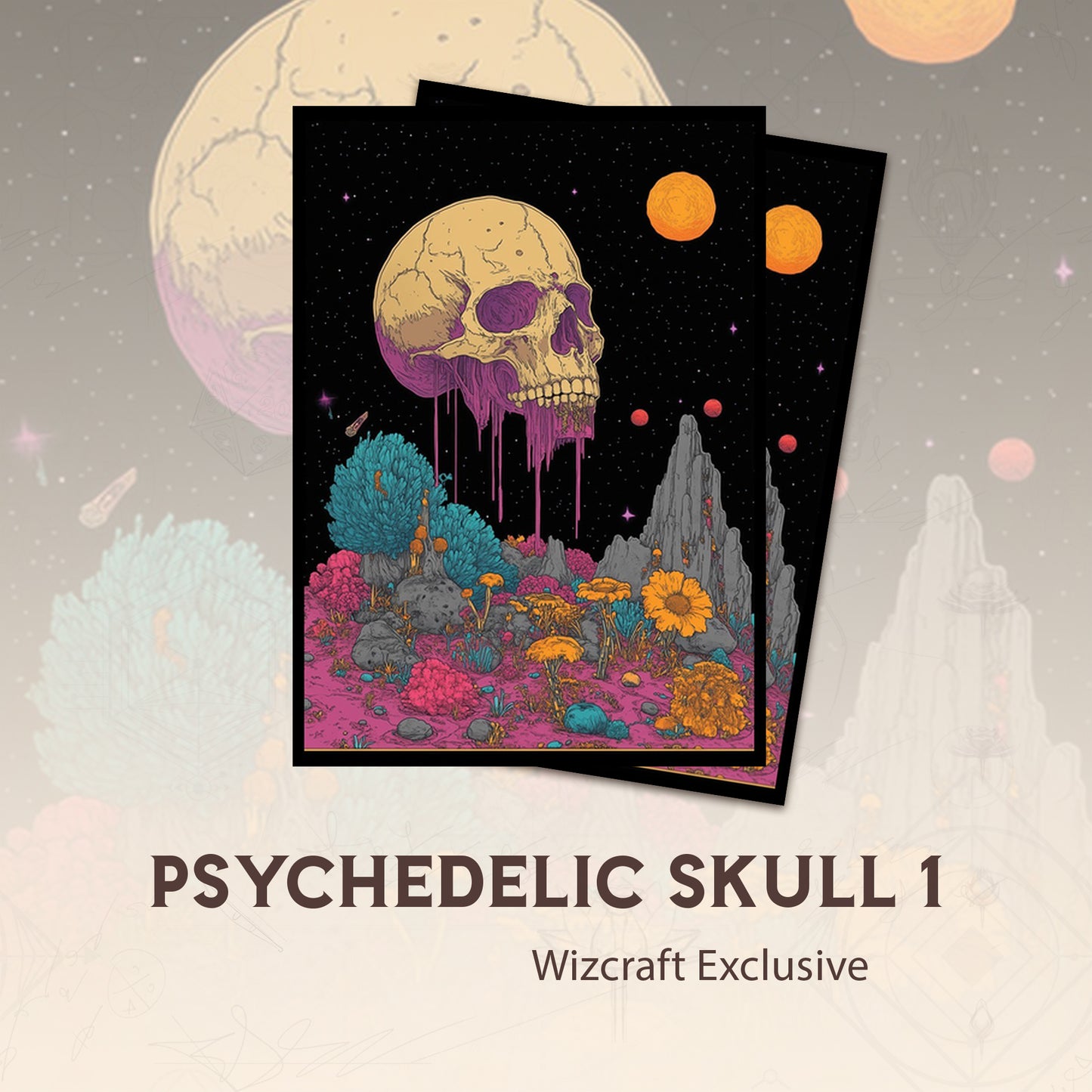 Psychedelic Skull 1
