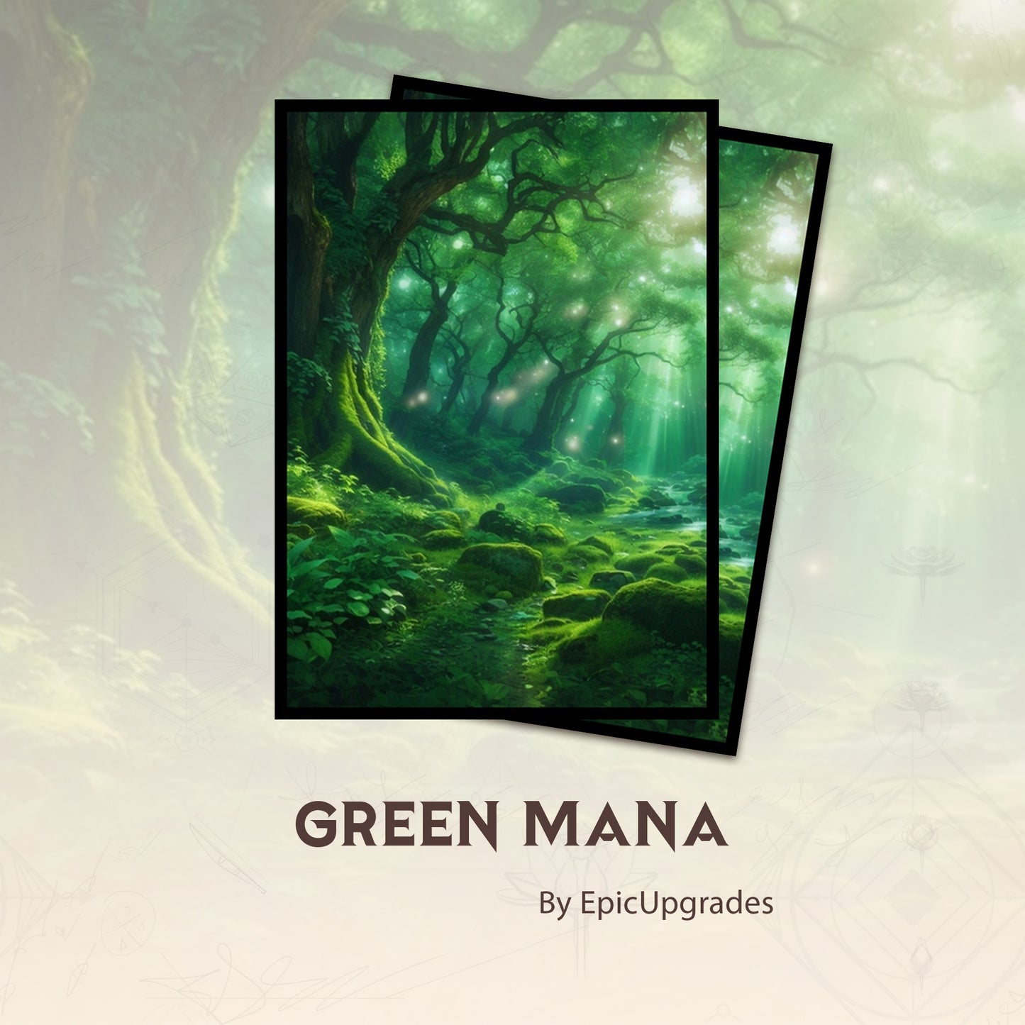 Green Mana (Smooth)