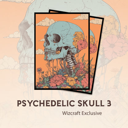 Psychedelic Skull 3
