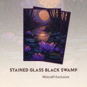 Stained Glass Black Swamp