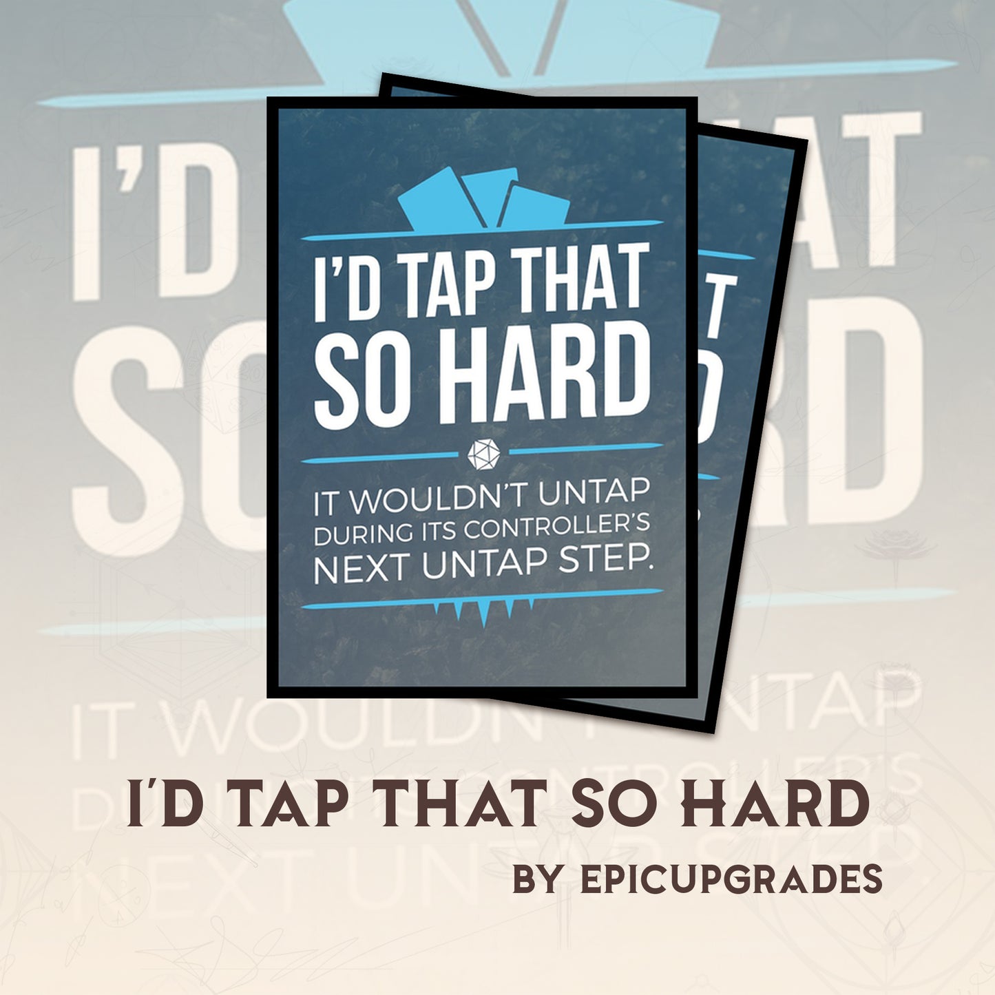 I'd Tap That So Hard