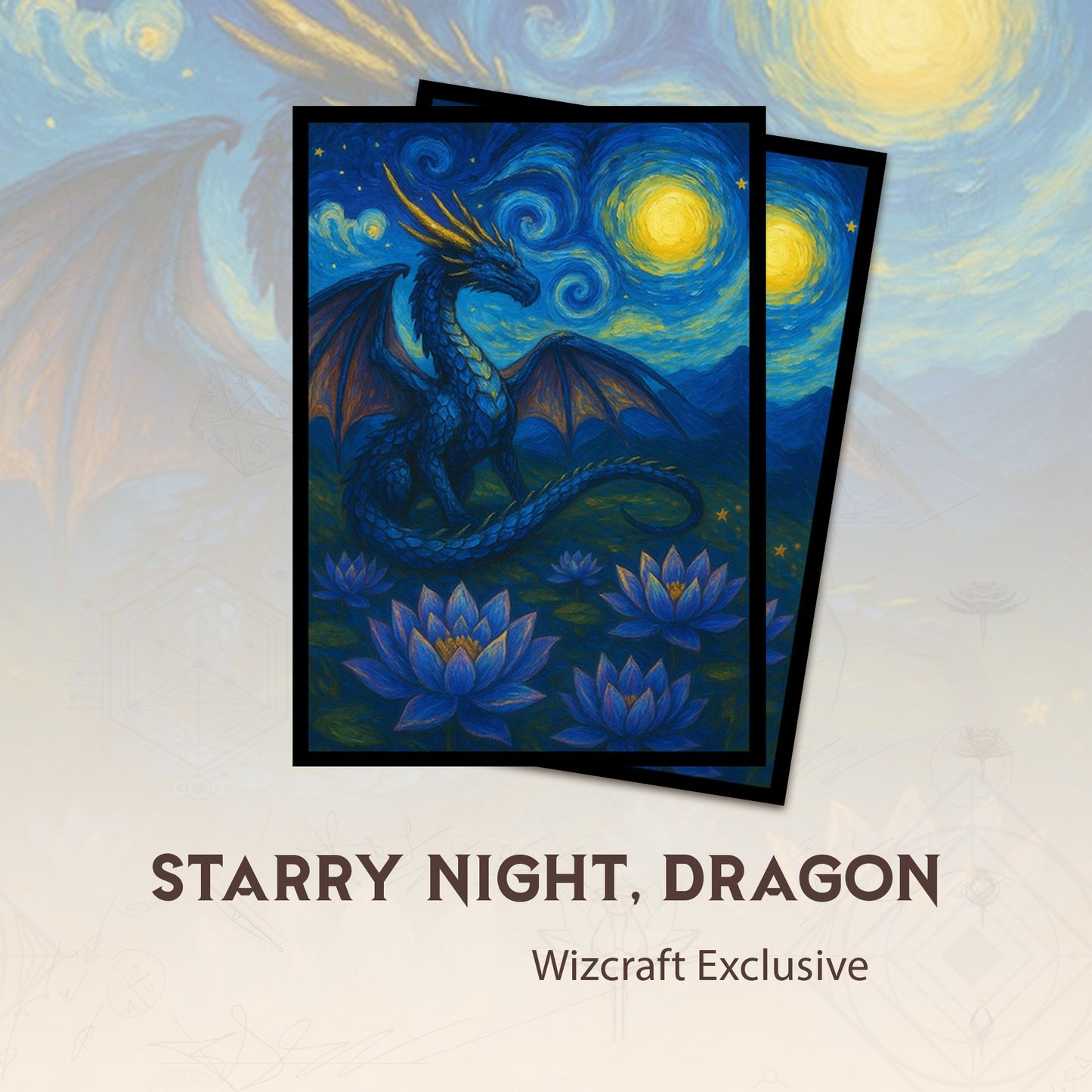 Starry night, Dragon