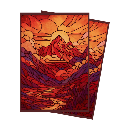Stained Glass Red Mana