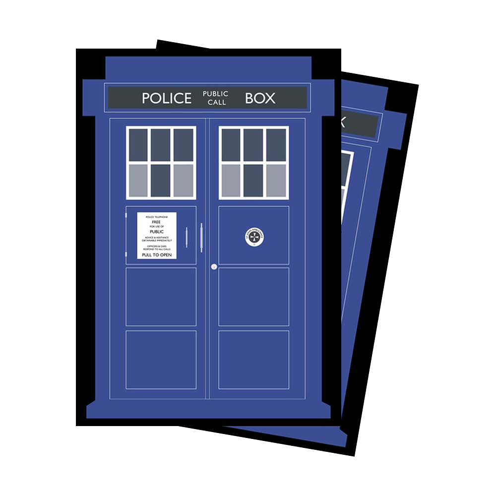 Black Background Tardis