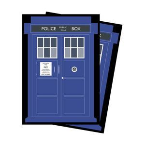 Black Background Tardis