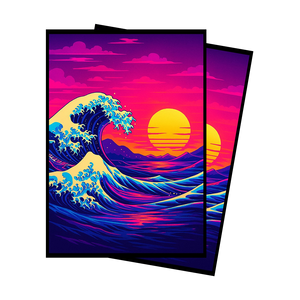Neon Wave Sunset