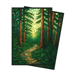 Stained Glass Green Mana