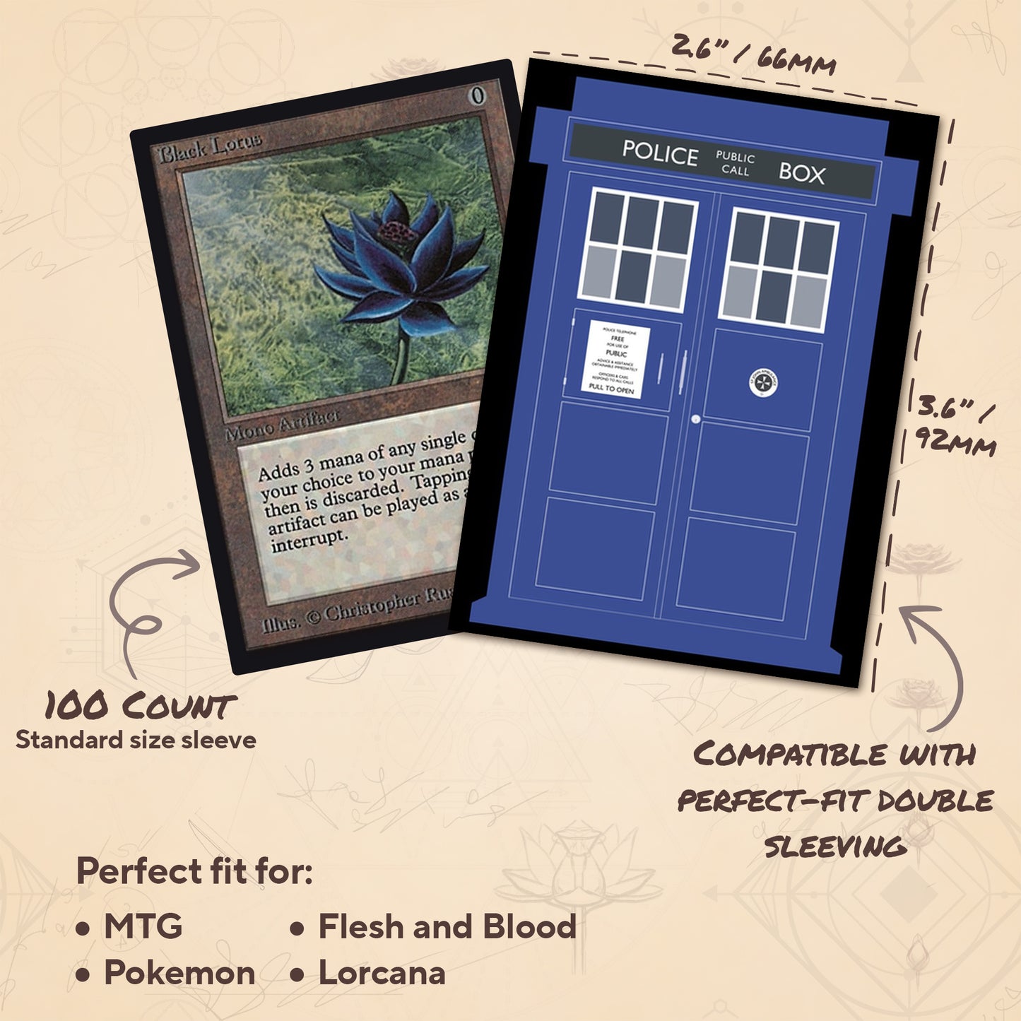 Black Background Tardis