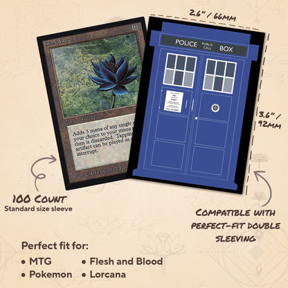 Black Background Tardis