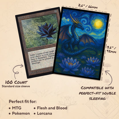 Starry night, Dragon