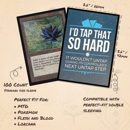I'd Tap That So Hard