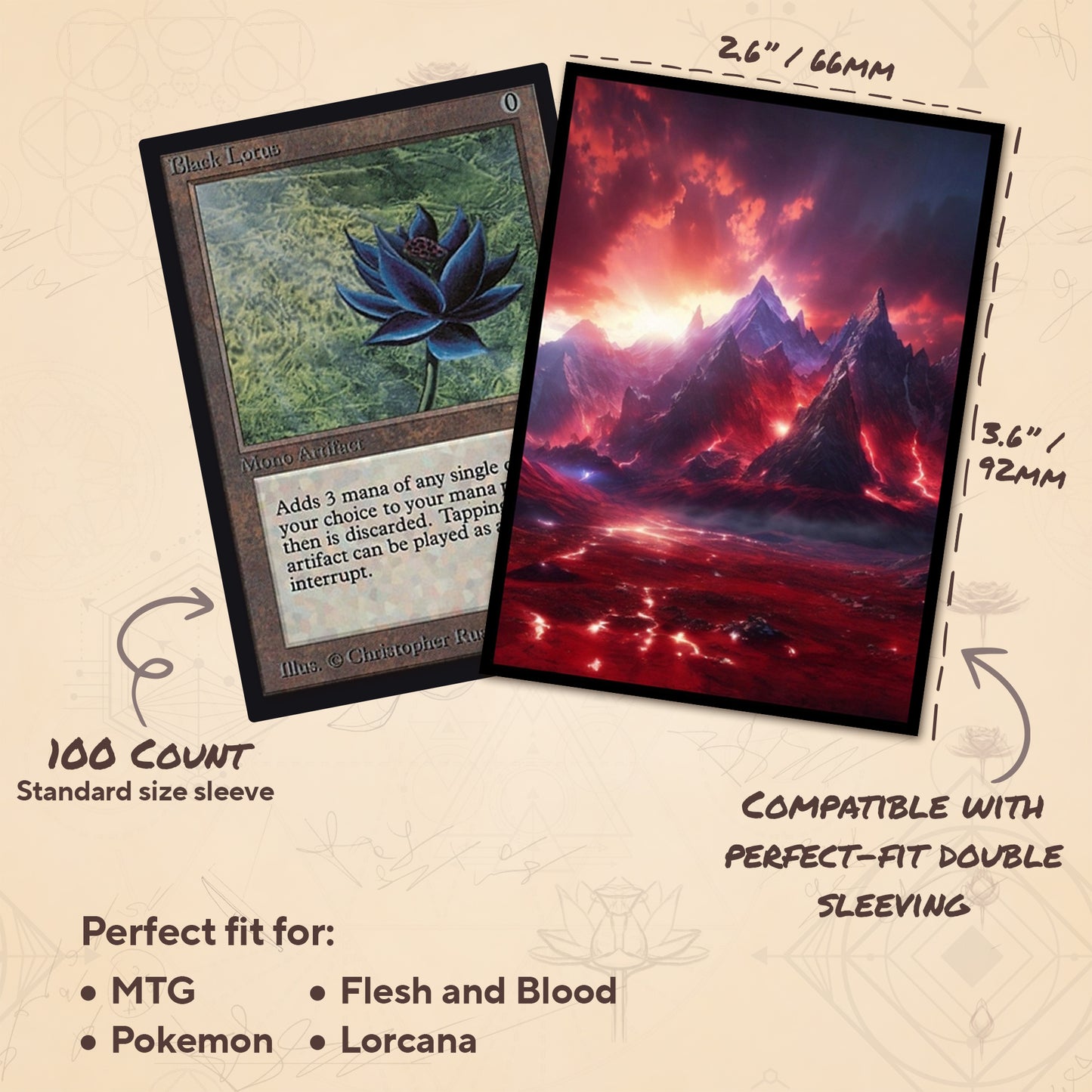 Red Mana (Textured)