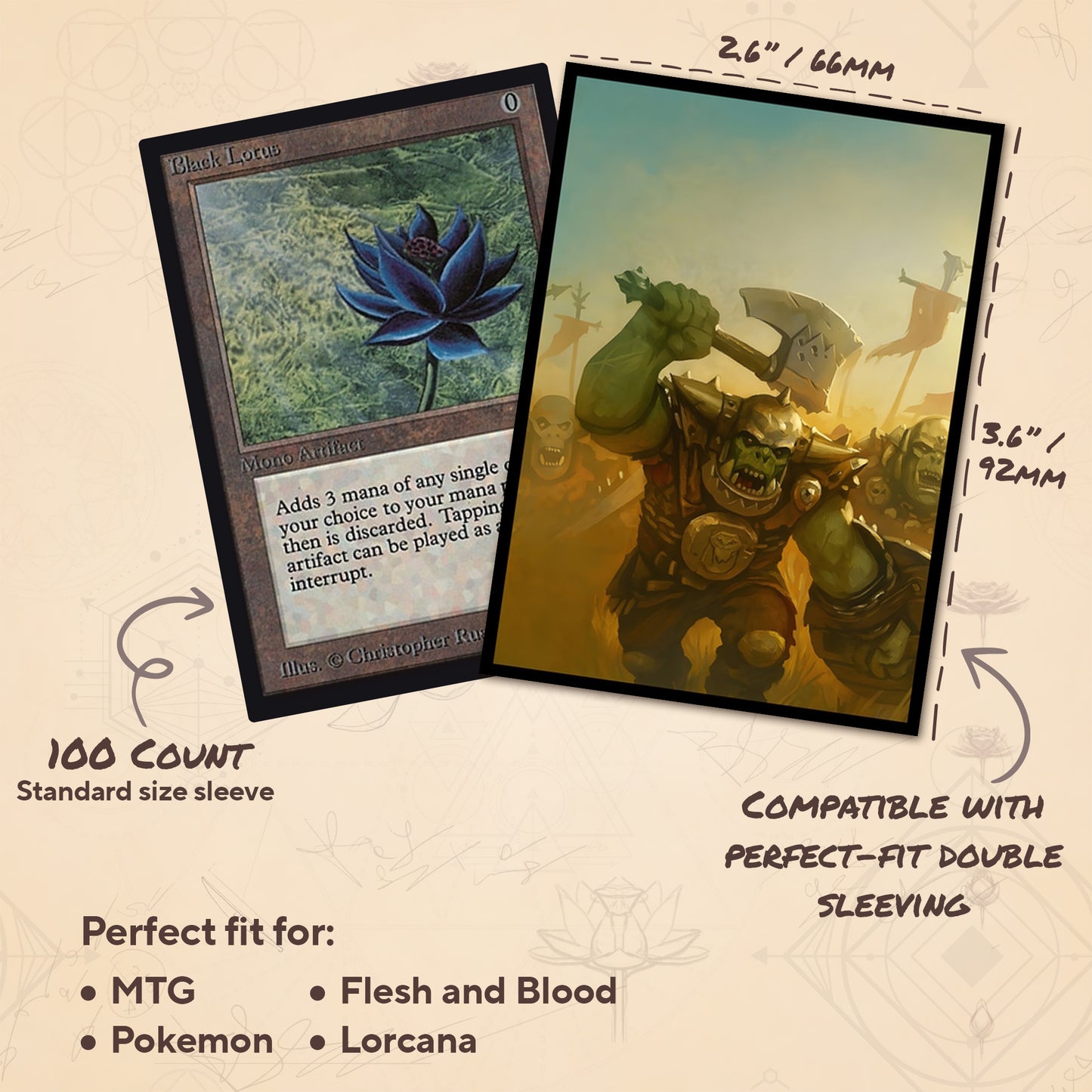 goblin card sleeves mtg Goblin Warlord's Surge – Paramint